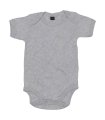 Baby Rompertjes Babybugz BZ10 Heather Grey Melange